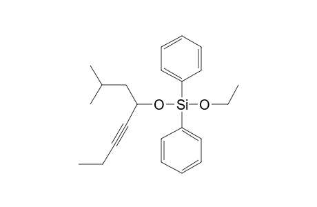 Silane, diphenyl(2-methyloct-5-yn-4-yloxy)ethoxy-