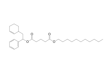 Glutaric acid, 1-phenyl-2-(3-cyclohexenyl)ethyl undecyl ester