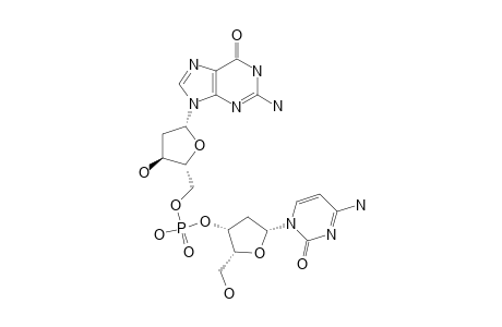 Guanosine, 2'-deoxycytidylyl-(3'.fwdarw.5')-2'-deoxy-