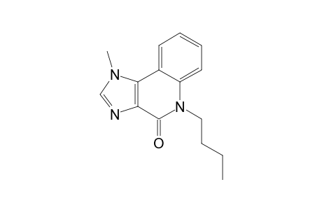 5-BUTYL-1-METHYL-1H-IMIDAZO-[4,5-C]-QUINOLIN-4(5H)-ONE