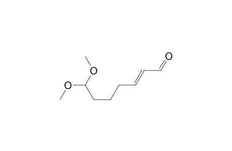 7,7-Dimethoxy-2-hepten-1-al