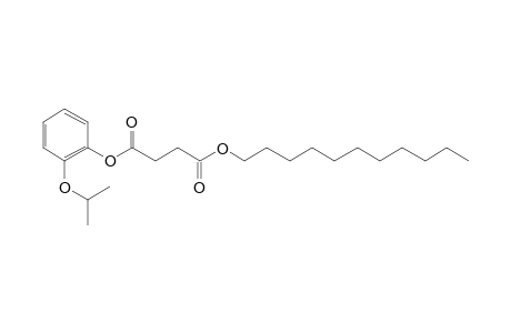 Succinic acid, 2-isopropoxyphenyl undecyl ester