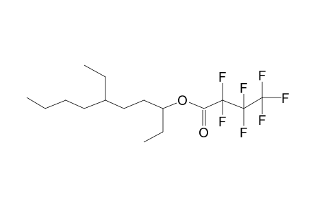 3-Heptafluorobytyryloxy-6-ethyldecane