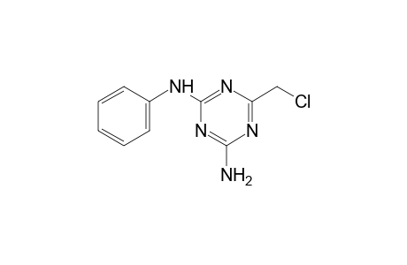 2-amino-4-anilino-6-(chloromethyl)-s-triazine