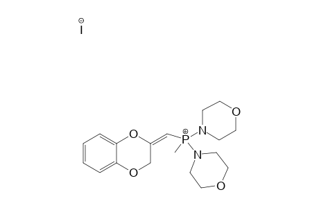 2,3-DIHYDRO-1,4-BENZODIOXIN-2-YLIDENEMETHYLMETHYLPHOSPHONIUM_IODIDE_DIMORPHOLIDE