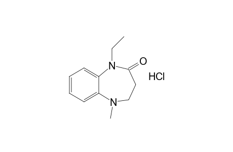 1-Ethyl-5-methyl-2,3,4,5-tetrahydro-1H-1,5-benzodiazepin-2-one HCl
