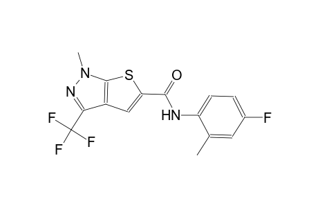 1H-thieno[2,3-c]pyrazole-5-carboxamide, N-(4-fluoro-2-methylphenyl)-1-methyl-3-(trifluoromethyl)-