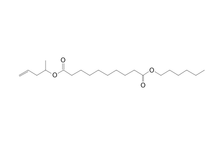 Sebacic acid, hexyl pent-4-en-2-yl ester