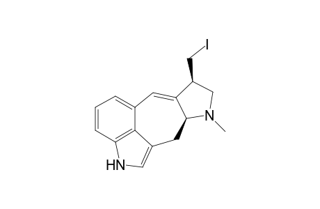 (5S,8R)-5(10-9)abeo-6-Methyl-8.beta.-iodomethyl-9,10-didehydroergoline