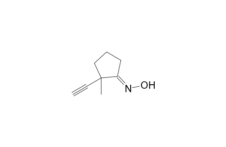 2-(Ethynyl)-2-methylcyclopentan-1-one oxime