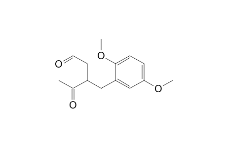 Benzenebutanal, .beta.-acetyl-2,5-dimethoxy-