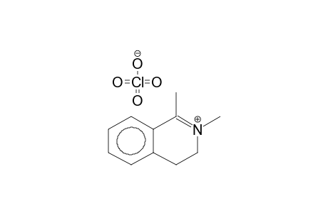 1,2-DIMETHYL-3,4-DIHYDROISOQUINOLINIUM PERCHLORATE