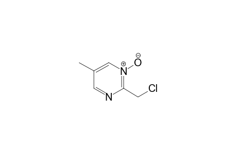 2-Chloromethyl-5-methylpyrimidine 1-oxide