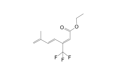 ethyl (2E,4E)-6-methyl-3-(trifluoromethyl)hepta-2,4,6-trienoate