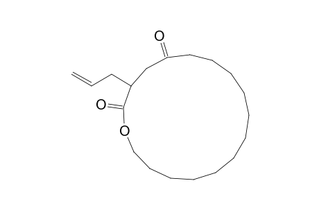 2-(Prop-2-enyl)-4-oxo-16-hexadecanolide