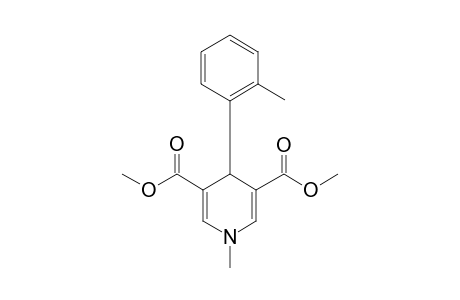 1-Methyl-4-(2-methylphenyl)-4H-pyridine-3,5-dicarboxylic acid dimethyl ester