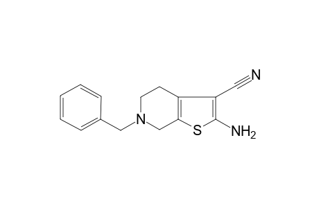 2-Amino-6-benzyl-4,5,6,7-tetrahydrothieno[2,3-c]pyridine-3-carbonitrile