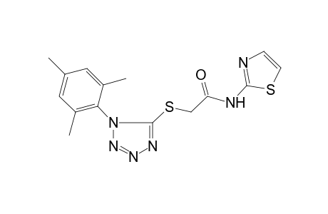 N-Thiazol-2-yl-2-[1-(2,4,6-trimethyl-phenyl)-1H-tetrazol-5-ylsulfanyl]-acetamide