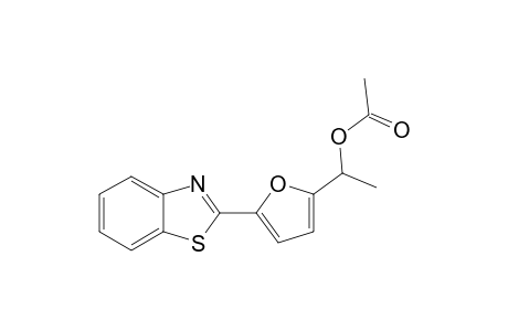 1-(5-(Benzo[d]thiazol-2-yl)furan-2-yl)ethyl acetate