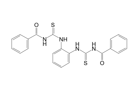 1,1'-o-phenylenebis[3-benzoyl-2-thiourea]