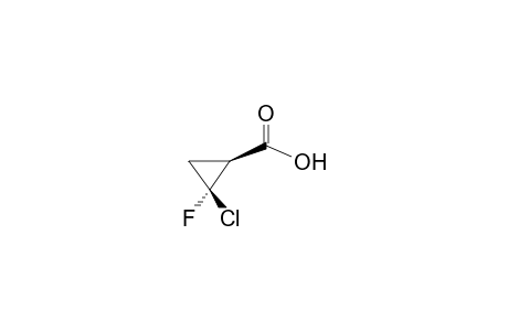 SYN-2-FLUORO-2-CHLOROCYCLOPROPANE-1-CARBOXYLIC ACID