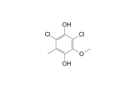 2,4-DICHLORO-3,6-DIHYDROXY-5-METHOXYTOLUENE