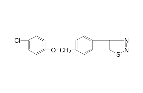 4-[alpha-(p-CHLOROPHENOXY)-p-TOLYL]-1,2,3-THIADIAZOLE