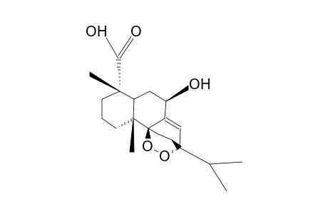 7beta-HYDROXY-ABIETA-8(14)-EN-OIC ACID,9alpha,13alpha -ENDOPEROXIDE