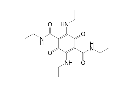 2,5-DIETHYLAMINO-3,6-DIOXO-1,4-CYCLOHEXADIEN-1,4-DICARBOXYLIC-ACID-DIETHYLAMIDE