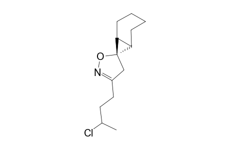 3'-(3-CHLOROBUTYL)-SPIRO-[BICYCLO-[4.1.0]-HEPTANE-7,5'-(4'H)-ISOXAZOLE