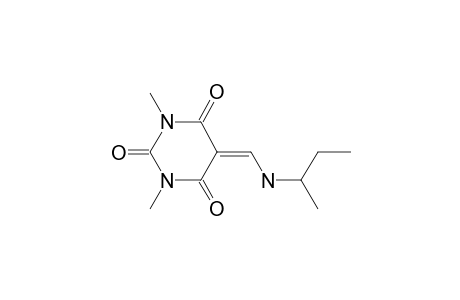 Pyrimidine-2,4,6(1H,3H,5H)-trione, 1,3-dimethyl-5-(1-methylpropylaminomethylene)-