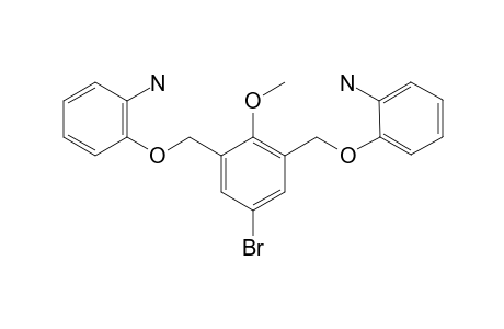 2,6-Bis[2-(o-aminophenoxy)methyl]-4-bromo-1-methoxybenzene