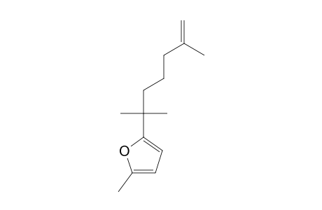 Furan, 2-methyl-5-(1,1,5-trimethyl-5-hexenyl)-