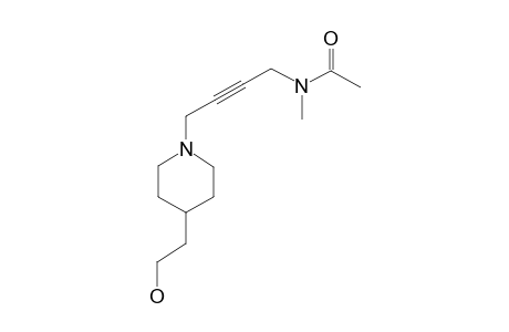 Acetamide, N-methyl-N-[4-[4-[2-hydroxyethyl]-1-piperidyl]-2-butynyl]-