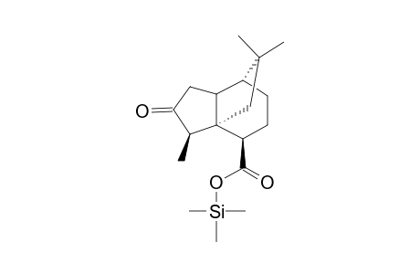 Dihydroterrecyclic acid, tms derivative