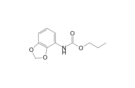 1-propyl (benzo[d][1,3]dioxol-5-yl)carbamate