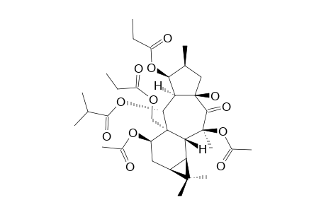 PREMYRSINOL-3,7-DIPROPANOATE-5-ISOBUTYRATE-7,13-DIACETATE