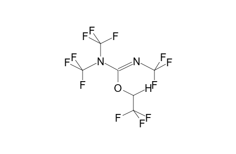 1,1,1,5,5,5-HEXAFLUORO-4-TRIFLUOROMETHYL-3-(2,2,2-TRIFLUOROETHOXY)-2,4-DIAZAPENT-2-ENE