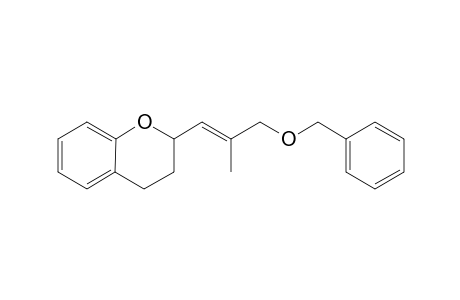 ()-(E)-2-[3-(benzyloxy)-2-methylprop-1-enyl]chroman