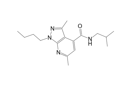 1-butyl-N-isobutyl-3,6-dimethyl-1H-pyrazolo[3,4-b]pyridine-4-carboxamide