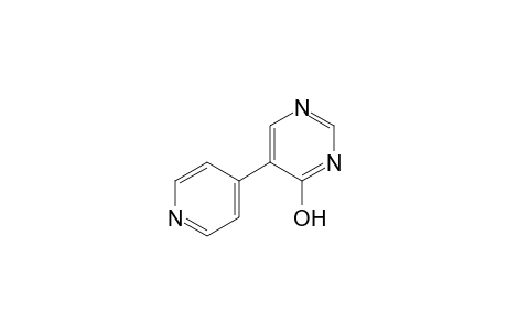 5-(4-pyridyl)-4-pyrimidinol