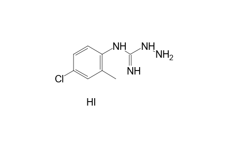 1-amino-3-(4-chloro-o-tolyl)guanidine, monohydroiodide