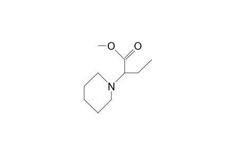 .alpha.-(1-Piperidinyl)-buttersaeuremethylester