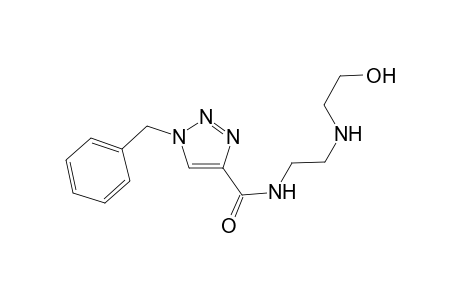 1-Benzyl-1H-(1,2,3)-triazole-N-{[2'-(hydroxyethoxy)ethylamino]ethyl}-4-carboxamide