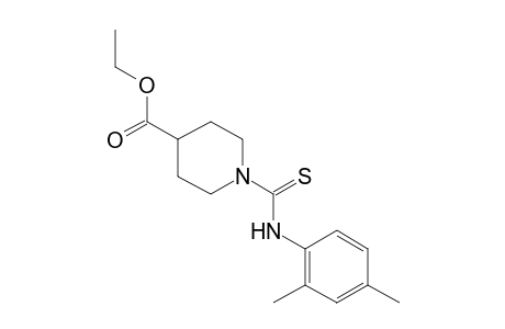 1-[(2,4-xylyl)thiocarbamoyl]-4-piperidinecarboxylic acid, ethyl ester