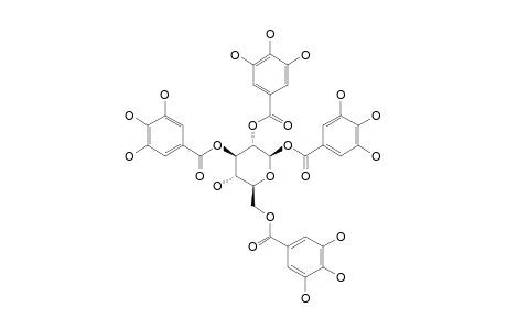 1,2,3,6-TETRA-O-GALLOYL-6-O-PROTOCATECHUOYL-BETA-D-GLUCOSE