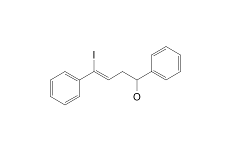 4-Iodo-1,4-diphenylbut-3-en-1-ol