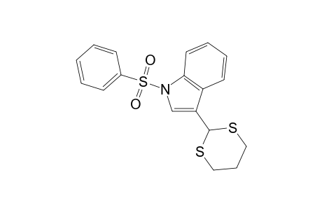 3-(1,3-Dithian-2-yl)-1-(phenylsulfonyl)indole