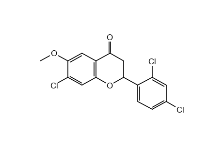 6-methoxy-2',4',7-trichloroflavanone