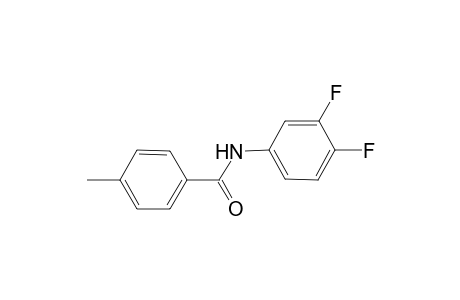 N-(3,4-difluorophenyl)-4-methylbenzamide